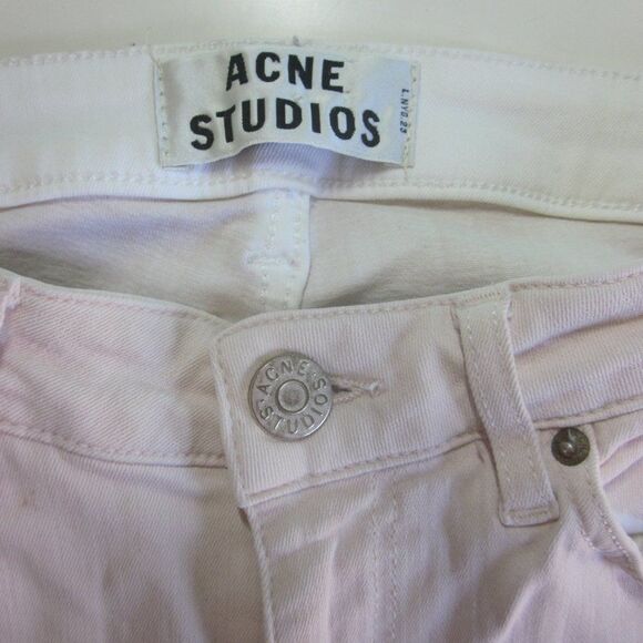 ACNE Studios Pink Skinny Jeans 27 / 32 - Picture 3 of 12